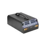 EV-PEAK U4-HP 2400W/25A DUAL Channels Intelligent Balance Charger 100V-240V  Drone Battery Charger Agriculture Drone Racing